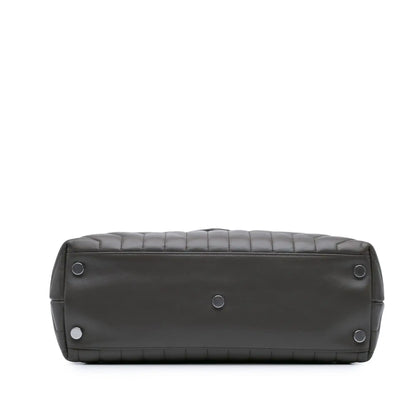 Saint Laurent Large Leather Monogram Matelasse LouLou Shoulder Bag