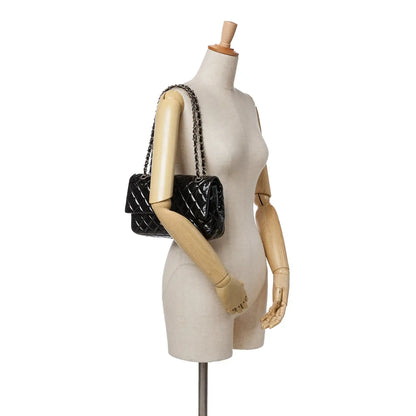 Chanel Medium Classic Patent Double Flap