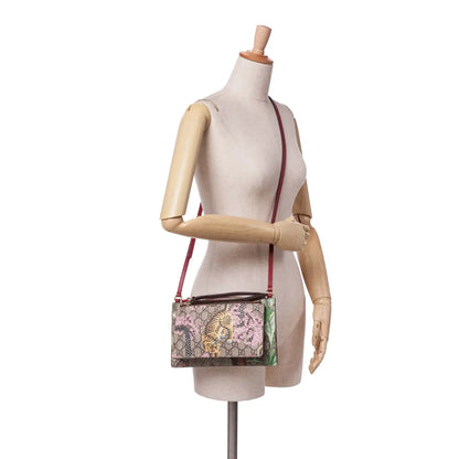 Gucci GG Supreme Bengal Double Zip Pochette