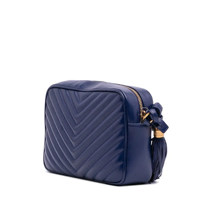 Saint Laurent Quilted Calfskin Tassel Lou Camera Bag