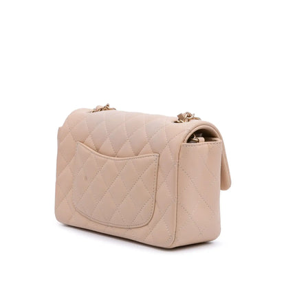 Chanel Mini Rectangular Classic Lambskin Single Flap