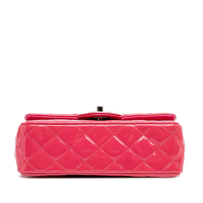 Chanel Mini Rectangular Classic Patent Single Flap