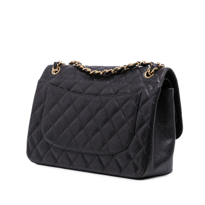 Chanel Jumbo Classic Caviar Double Flap