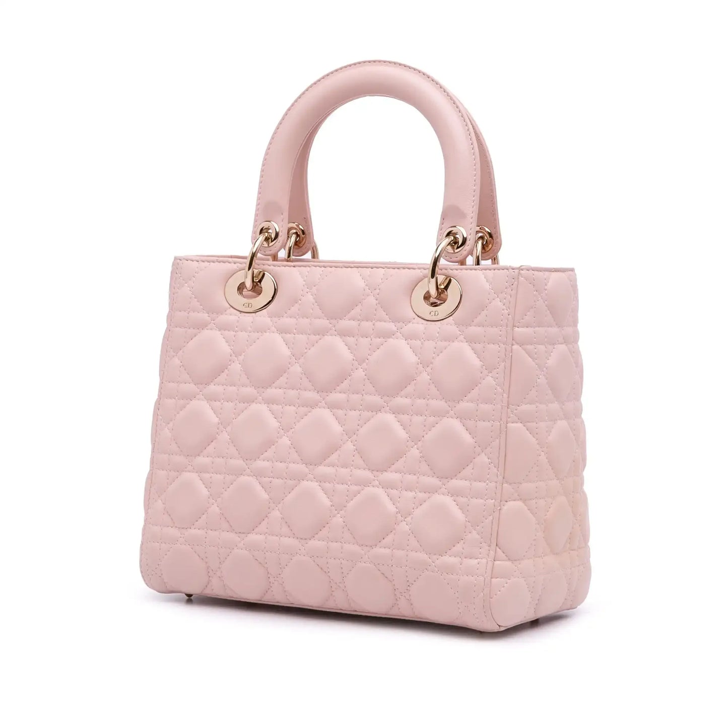 Dior Mini Medium Lambskin Cannage Lady