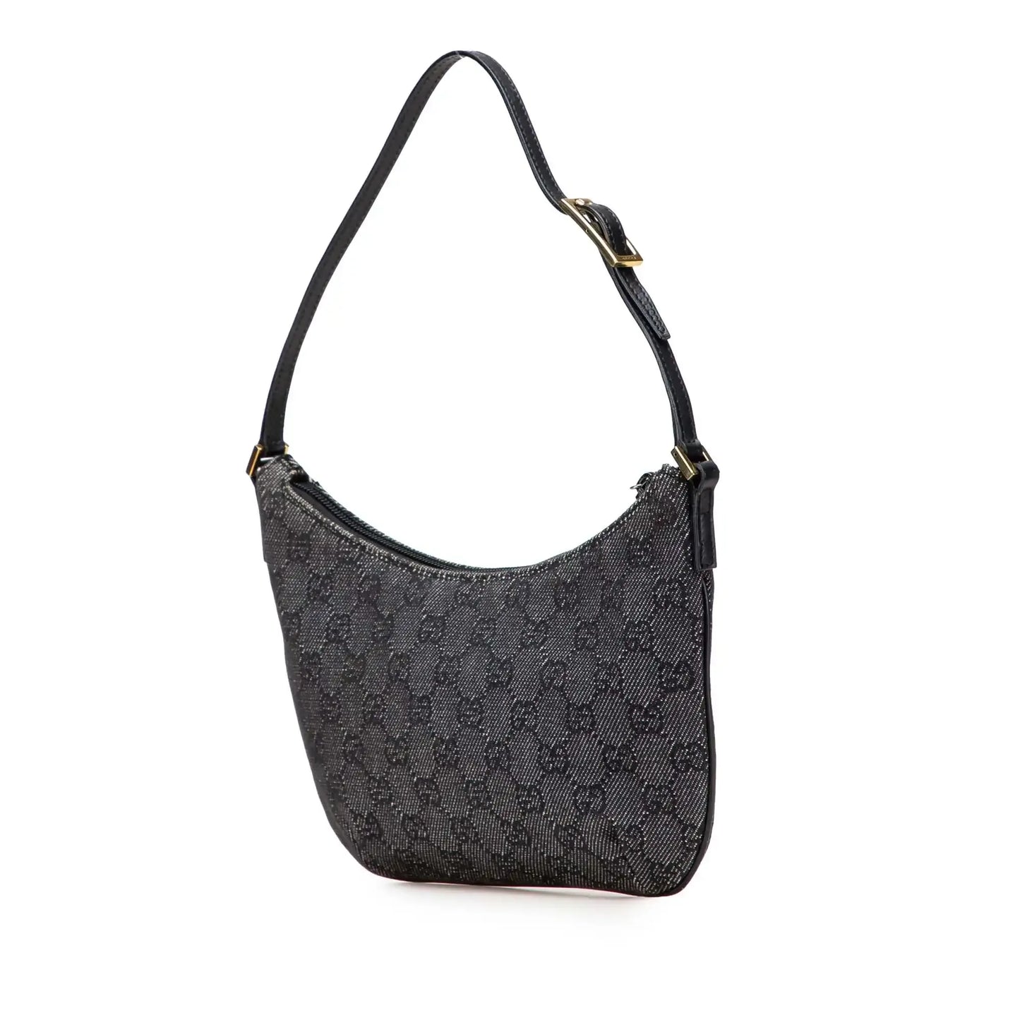 Gucci GG Denim Shoulder Bag