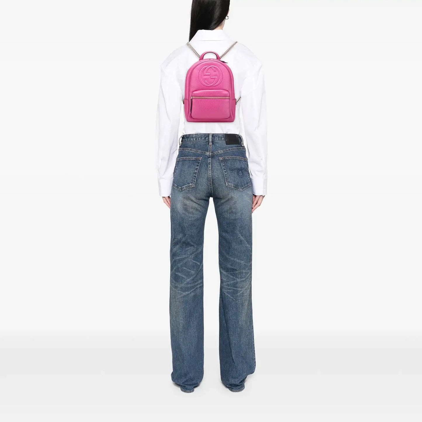 Gucci Leather Soho Backpack