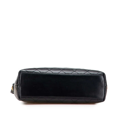 Chanel CC Quilted Lambskin Crossbody