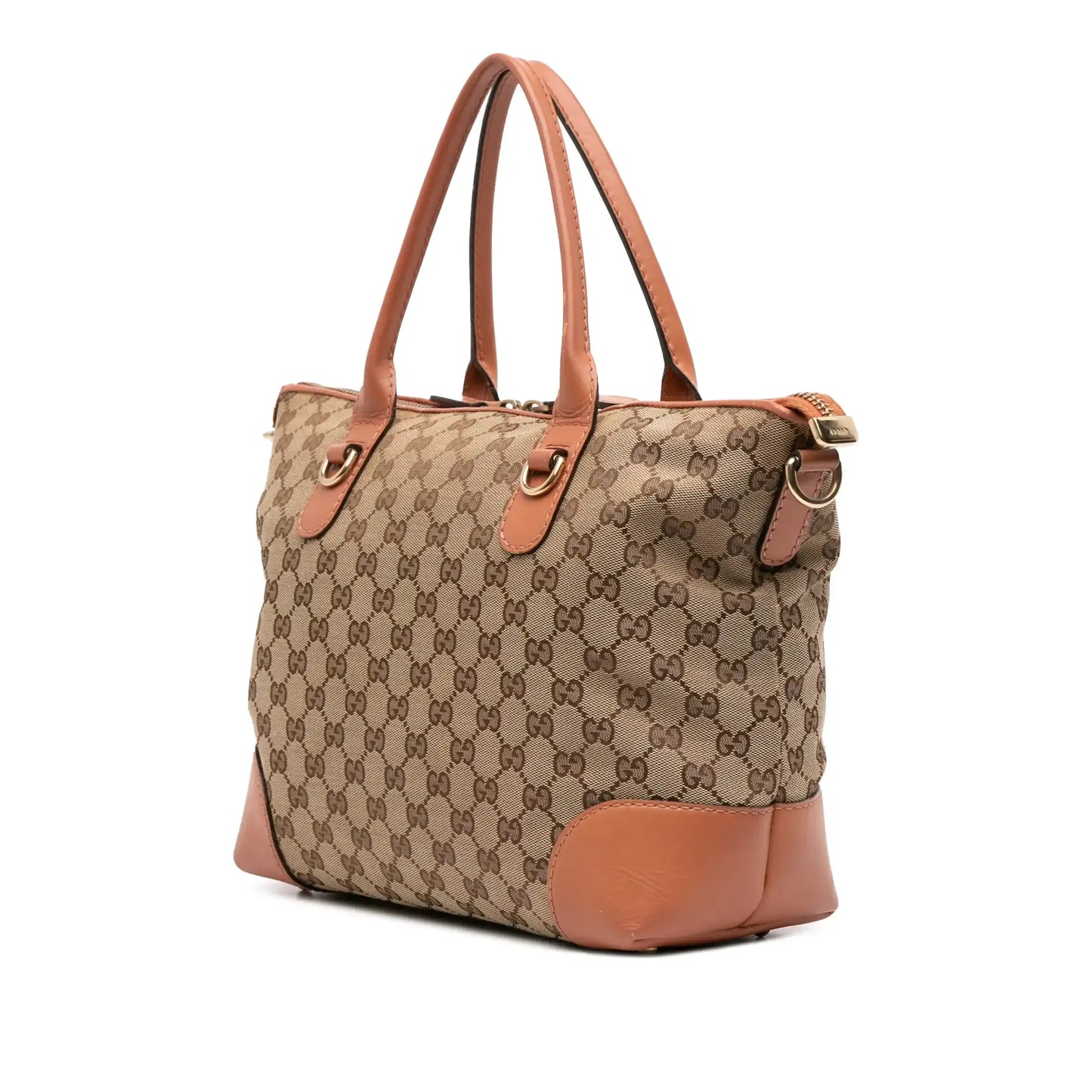 Gucci GG Canvas Heart Bit Satchel