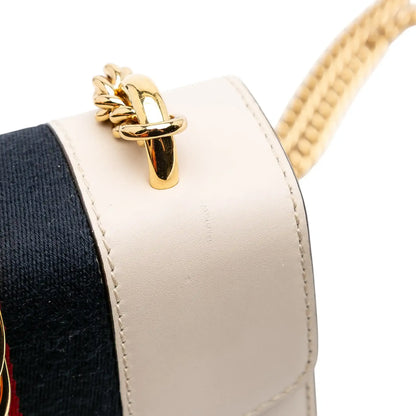 Gucci Mini Calfskin Sylvie Chain Crossbody