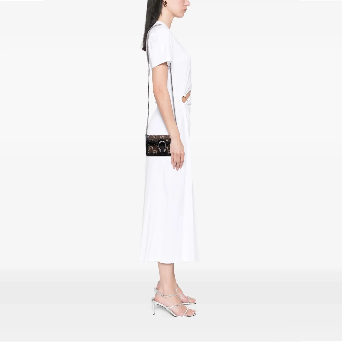 Gucci Mini GG Denim Dionysus Crossbody