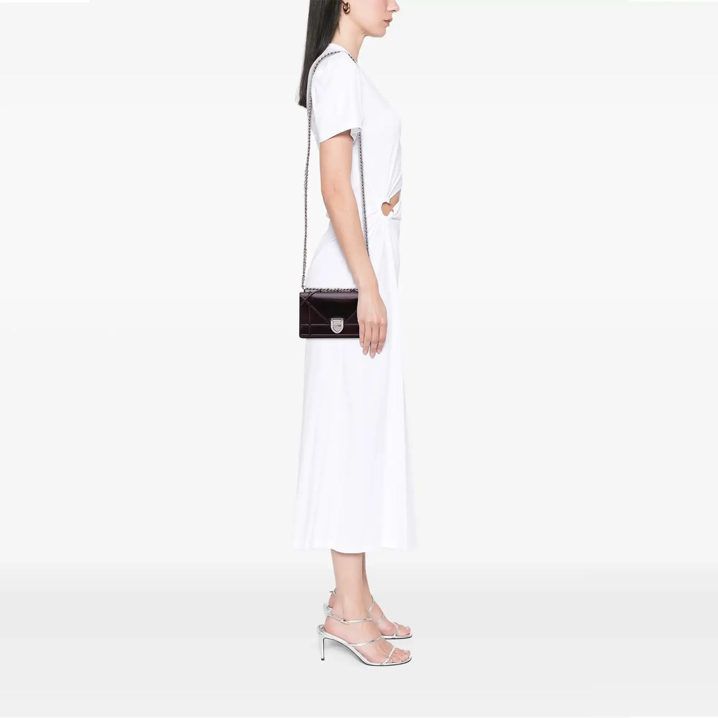 Dior Mini Grained Calfskin Diorama Flap