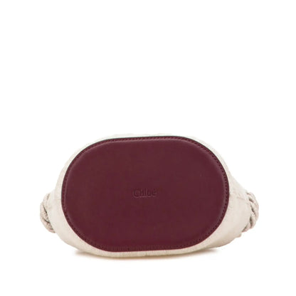 Chloé Small Canvas Key Bucket Bag