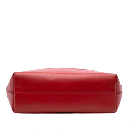 Fendi Medium Pequin Canvas Roll Tote