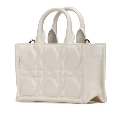 Dior Mini Calfskin Macrocannage Book Tote