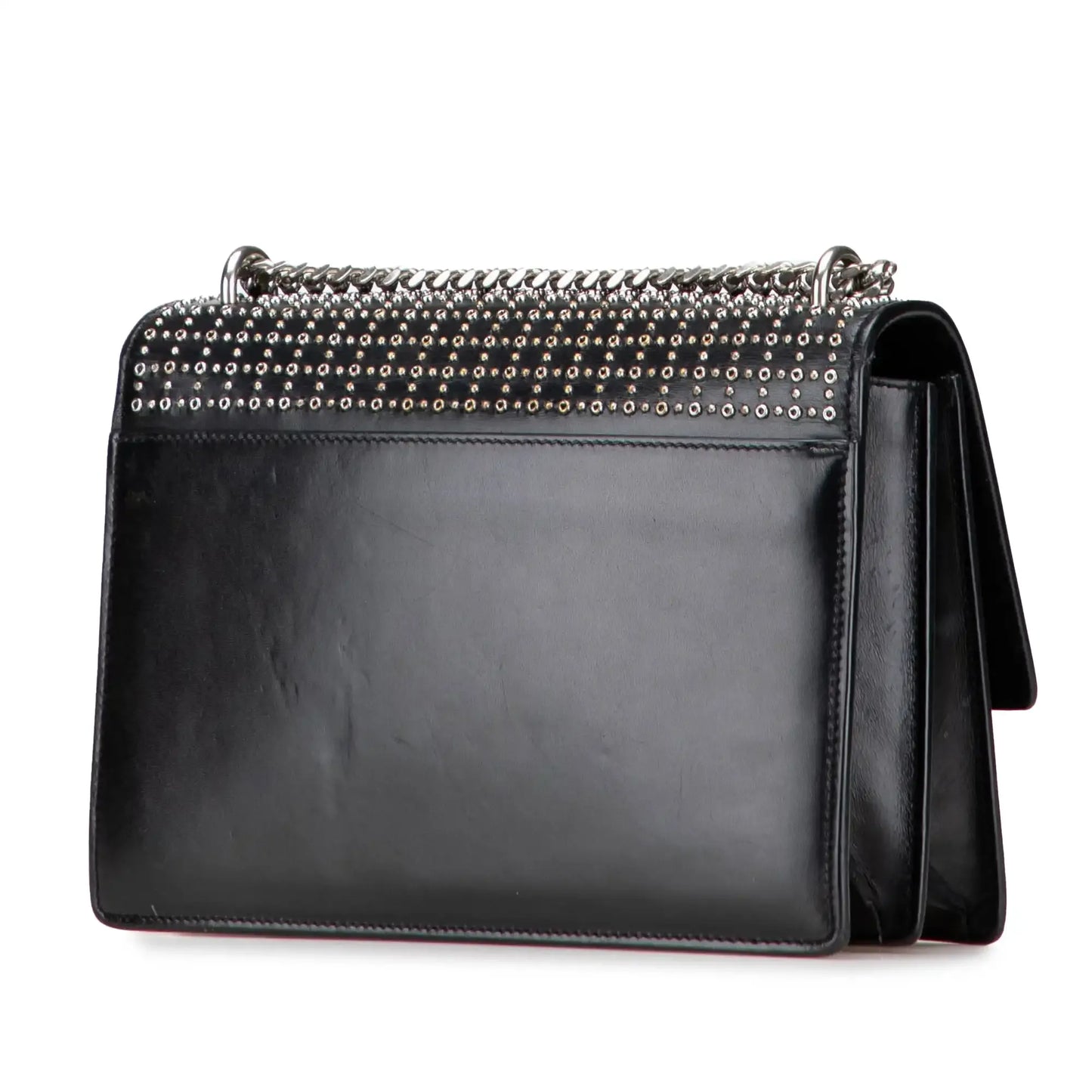 Saint Laurent Medium Studded Calfskin Monogram Sunset Crossbody