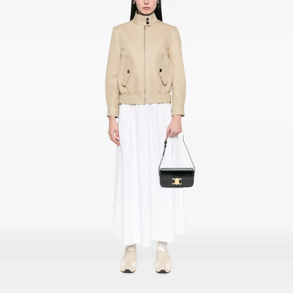 Celine Shiny Calfskin Claude Shoulder Bag