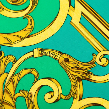 Hermès Les Tuileries Silk Scarf