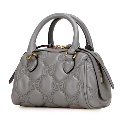 Gucci Mini GG Matelasse Leather Marmont Satchel