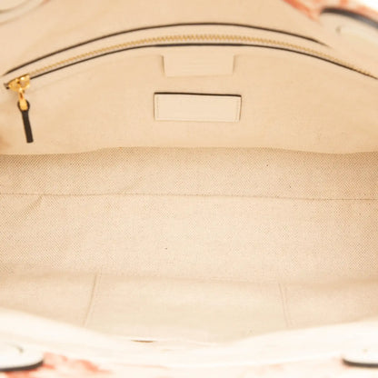 Gucci Canvas GG Ribbon Herbarium Tote