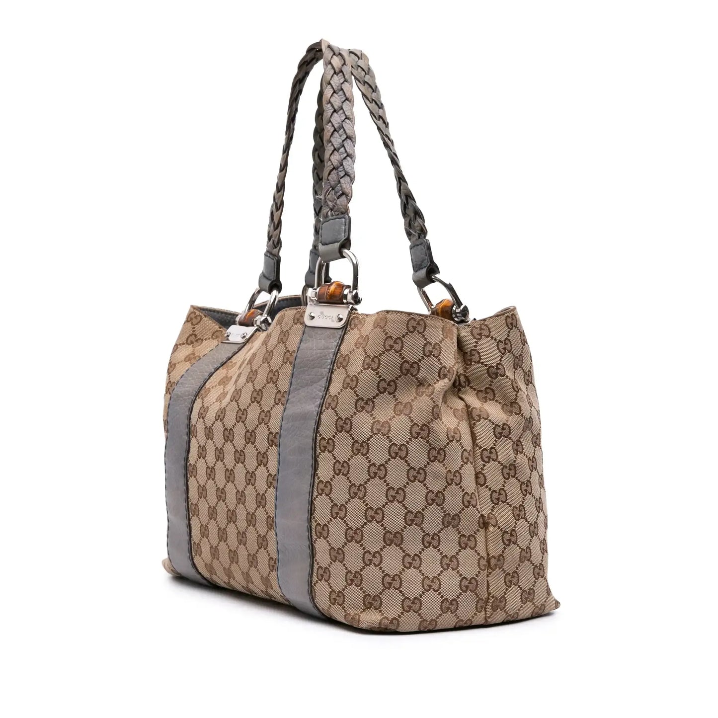 Gucci GG Canvas Bamboo Libeccio Tote