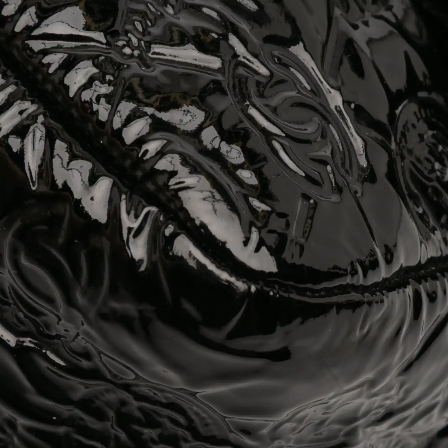 Chanel Jumbo Patent Embossed Lucky Symbols Flap