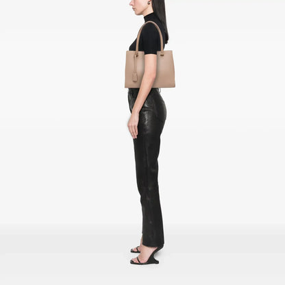 Ferragamo Leather Gancini Marlene Tote