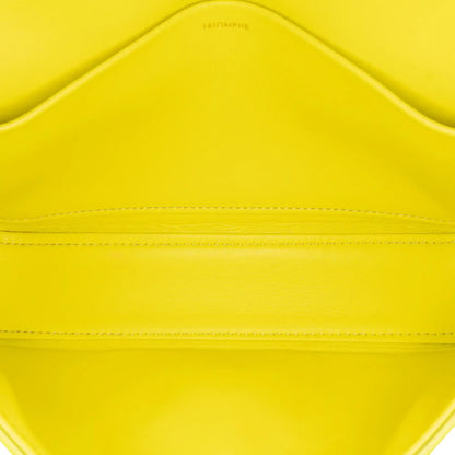 Celine Calfskin Cuir Triomphe Chain Shoulder Bag