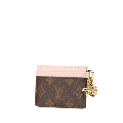 Louis Vuitton Monogram LV Charm Card Holder