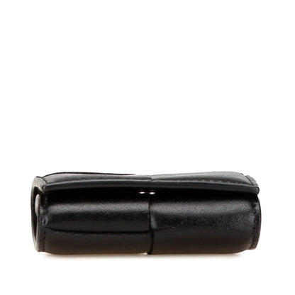 Bottega Veneta Leather Intreccio Cassette Folded Coin Purse