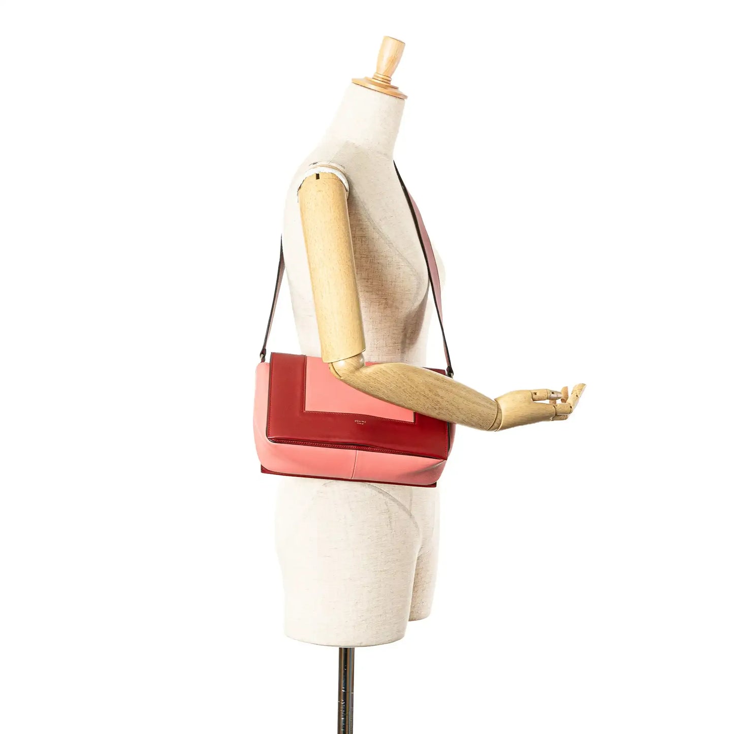 Celine Leather Frame Shoulder Bag