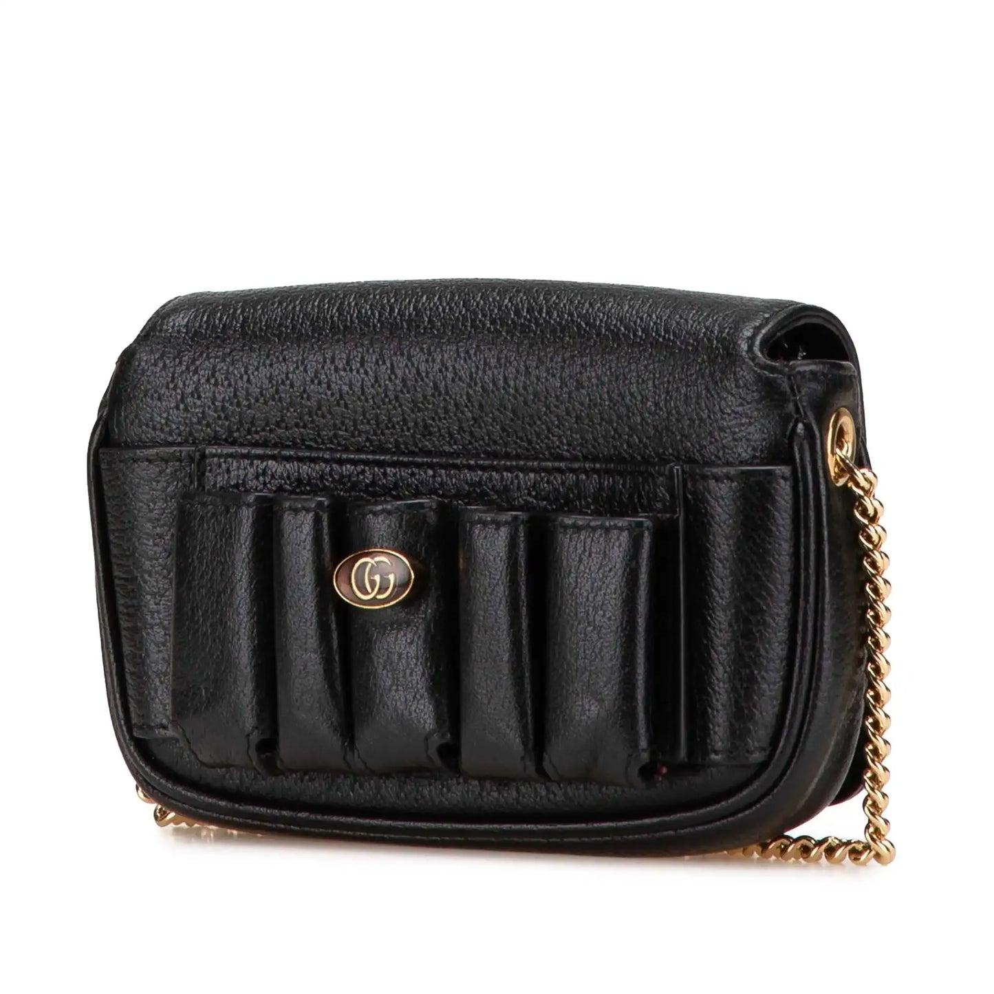 Gucci Mini Leather Double G Crossbody