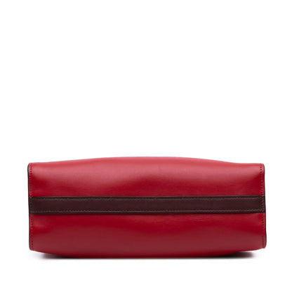 Prada City Calf Colorblock Bibliotheque Crossbody