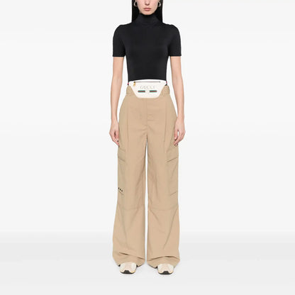 Gucci Logo Leather Belt Bag