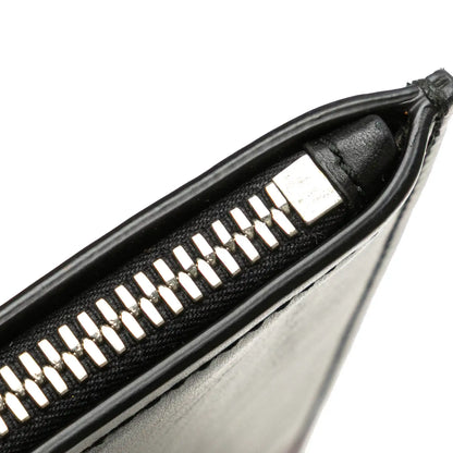 Ferragamo Leather Gancini Clutch