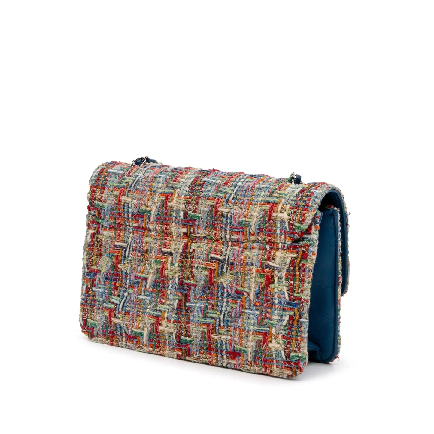 Chanel Mini Quilted Tweed Beauty Lock Flap