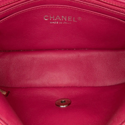Chanel Mini Rectangular Classic Patent Single Flap