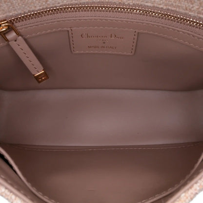 Dior mall Tweed Macrocannage Caro Bag