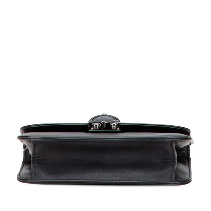Valentino Small Leather Rockstud Glam Lock Crossbody