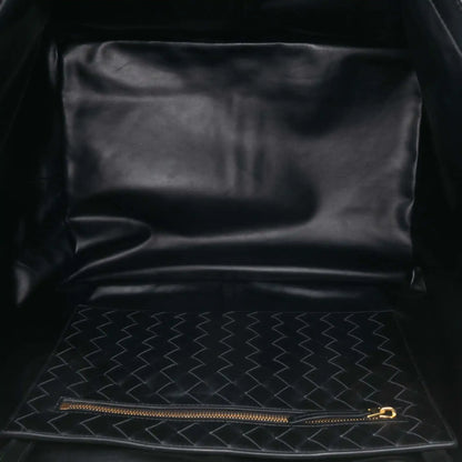 Bottega Veneta Large Wool and Calfskin Flip Flap Tote