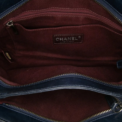 Chanel Quilted Glazed Calfskin Coco Pleats Clutch With Chain