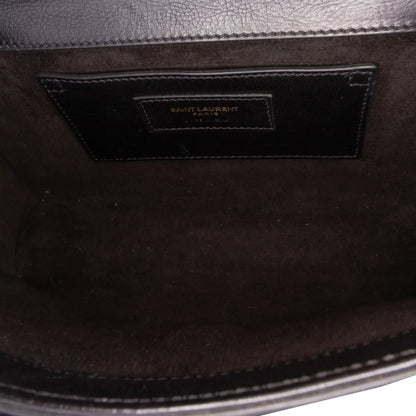 Saint Laurent Medium Suede Rope Stitch Kate Crossbody