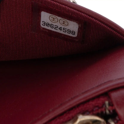 Chanel Quilted Caviar Boy Wallet on Chain