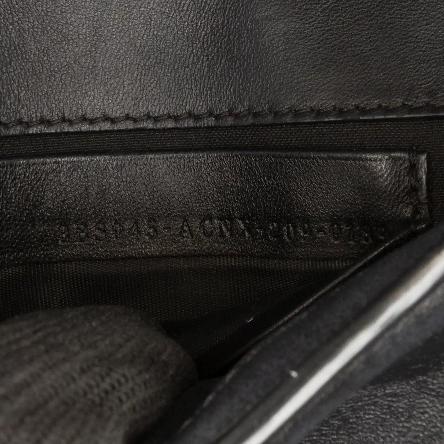 Fendi Mini Nappa Apolo Chain Baguette Shoulder Bag