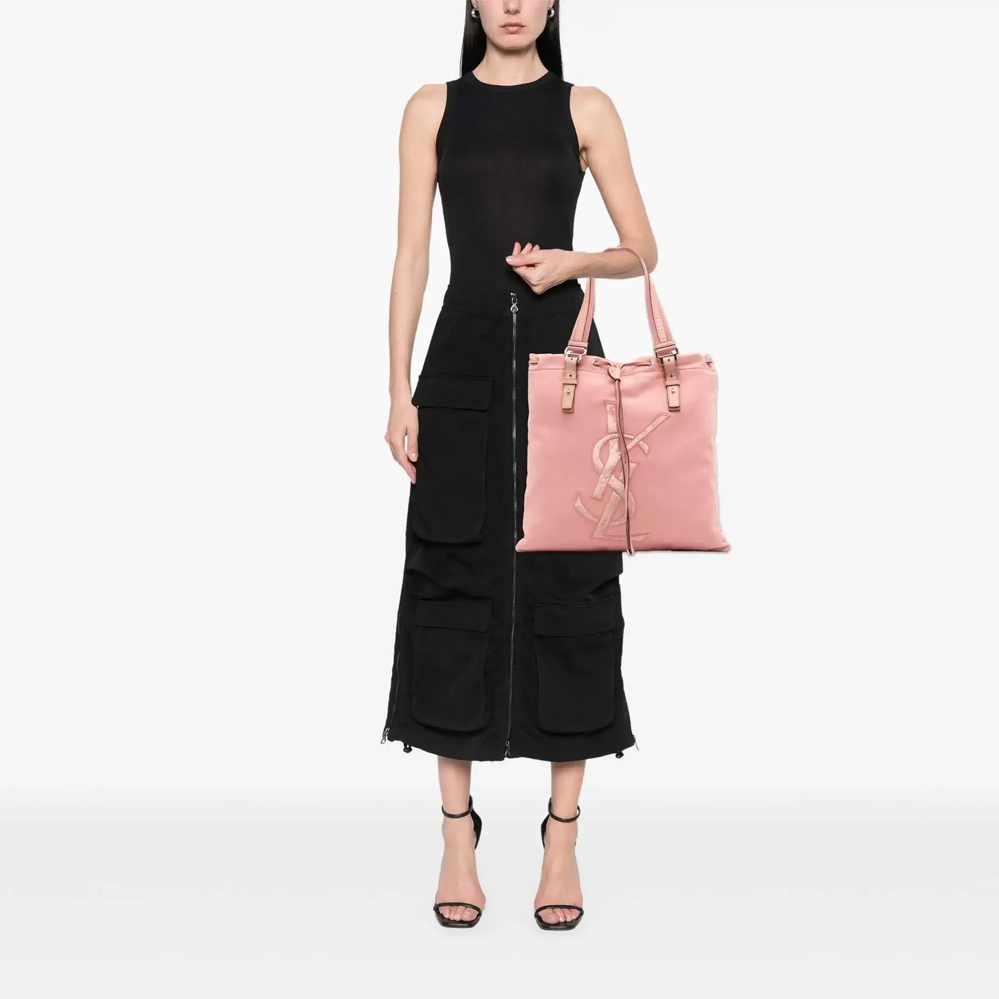 Saint Laurent Canvas Kahala Tote