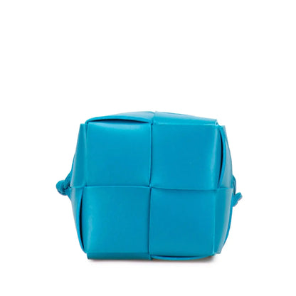 Bottega Veneta Mini Nappa Maxi Intrecciato Cassette Bucket Bag