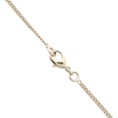 Chanel Gold Plated CC Charm Round Enamel No 5 Pendant Necklace