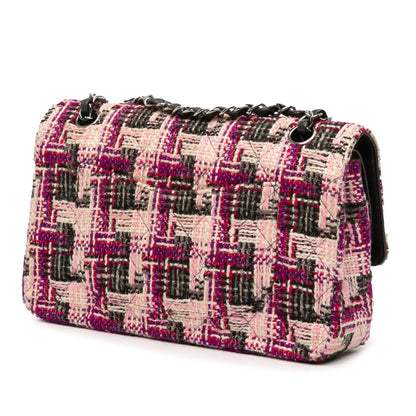 Chanel Medium Classic Tweed Double Flap