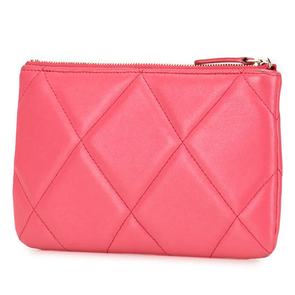 Chanel Small Lambskin 19 O Case Pouch