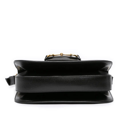Gucci Medium Leather Horsebit 1955 Shoulder Bag