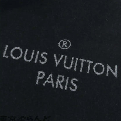Louis Vuitton Wool and Cashmere Echarpe City Alps Logo Patch Scarf